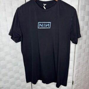 Nine Inch Nails NIN Live With Teeth 2005 Tour T-Shirt Mens Large Y2K Vintage